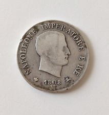 ITALIE - 5 Lire NAPOLEONE IMPERATOR 1808 M comprar usado  Enviando para Brazil