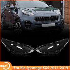 Par de Lente de Farol Capa Transparente Substituição Para Kia Sportage KX5 2017-2019 comprar usado  Enviando para Brazil