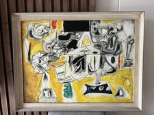 pintor Arshile Gorky, óleo sobre tela, armênio americano, arte abstrata. comprar usado  Enviando para Brazil