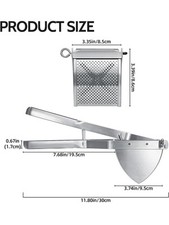 Stainless steel potato for sale  OLDBURY