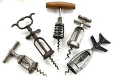 TIRE BOUCHON LOT 5 HELICE CORKSCREW KORKENZIEHER CAVATAPPI SACACORCHOS comprar usado  Enviando para Brazil