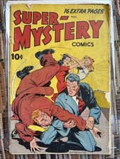 Super mystery comics for sale  San Francisco