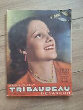 Ancien catalogue tribaudeau d'occasion  Prissé