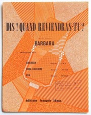 Partition vintage sheet d'occasion  Paris XI