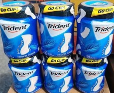 Goma Trident Unwrapped sabor original sem açúcar, 6 garrafas/300 peças no total, usado comprar usado  Enviando para Brazil
