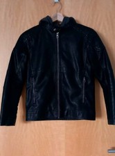Jacke bikerjacke kunstleder gebraucht kaufen  Ubstadt-Weiher