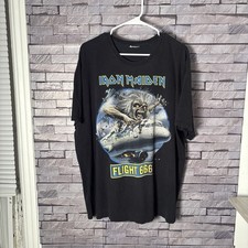 Camiseta concerto Iron Maiden Flight 666 vintage dos anos 2000 filme heavy metal 2XL comprar usado  Enviando para Brazil