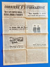 Corriere informazione novembre usato  Italia