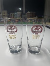 Copos de degustação importados KIRIN BEER feitos no Japão VIDRO ADERIA aro dourado vintage 2 comprar usado  Enviando para Brazil