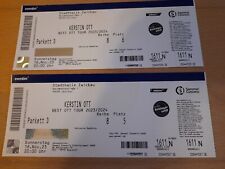 Tickets kerstin tt gebraucht kaufen  Markneukirchen