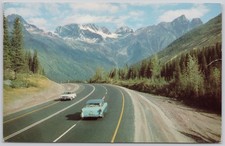 Cartão postal vintage Glacier National Park British Columbia The Swiss Peaks comprar usado  Enviando para Brazil