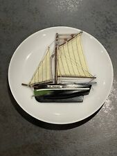 Assiette decoration bateaux d'occasion  Senlis