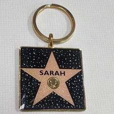 Chaveiro lembrança personalizado Star Hollywood Calçada da Fama “Sarah”, usado comprar usado  Enviando para Brazil