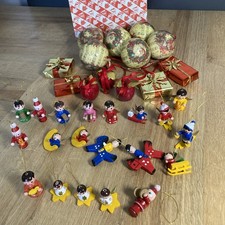 Vintage wooden christmas for sale  MANCHESTER