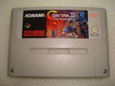Contra III in english for Super Nntendo SNes PAL modded cartrige comprar usado  Enviando para Brazil