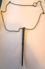 Long silver chain for sale  CREWKERNE
