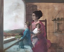 Fausto bronchi ritratto usato  Napoli