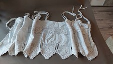 Spitzengardine handarbeit wei� gebraucht kaufen  Selb