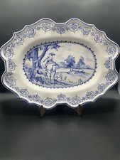 Plat ovale faïence d'occasion  Marseille X
