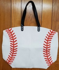 Usado, LOTE ATACADO DE 19 Sacolas Tote de Lona de Beisebol 21 Polegadas Ombro Bolsa de Beisebol para Mãe  comprar usado  Enviando para Brazil