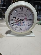 Boutique De Fleurs French Country Shelf.desk alarme de cabeceira CLOCk 6" comprar usado  Enviando para Brazil