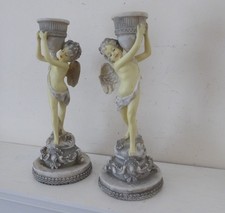Pair decorative resin for sale  WOODHALL SPA