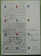 Doleances manche 1789 d'occasion  France