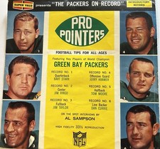 Packers record pro for sale  Marinette