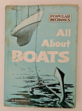 All About Boats by James Hutchinson, HC/DJ, 1958, illustrated; Book Like New comprar usado  Enviando para Brazil