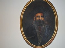 Antico ritratto uomo usato  Roma