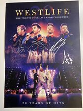 Westlife twenty tour for sale  LEICESTER