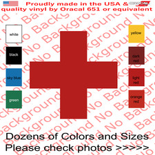 Red cross vinyl for sale  Elk Grove
