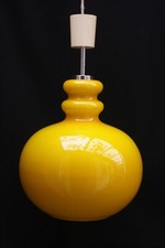 Vintage yellow glass for sale  LEICESTER