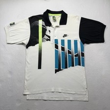 Camisa de tênis vintage anos 80 90 Nike Andre Agassi Challenge Court ponto único P, usado comprar usado  Enviando para Brazil