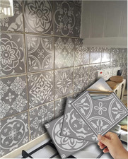 Grey tile stickers for sale  BELVEDERE