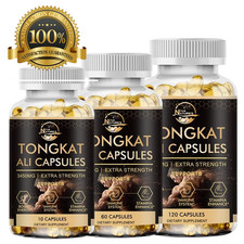 Usado, Male Enhancement 120 cápsulas TongkatExtract 200:1 reforço natural de testosterona  comprar usado  Enviando para Brazil