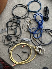 Assorted cables wires for sale  RAMSGATE