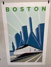 Original travel poster for sale  East Boston