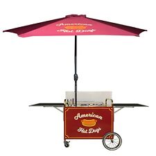 Wózek na żywność Hot Dog Stojak Gastronomia Wózek Stojak Vintage Styl retro na sprzedaż  PL