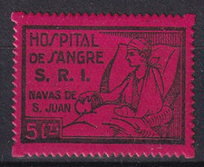 Usado, SCW Republican Local Label Navas San Juan Jaen Edifil 4 SRI Hospital Sangre MNH comprar usado  Enviando para Brazil