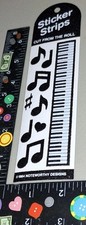 adesivos vintage notáveis 1984 notas musicais teclado piano 1 ponta  comprar usado  Enviando para Brazil
