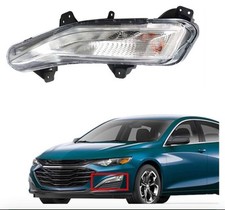 Usado, Para 2019 2022-2023 Chevy Malibu farol de neblina dianteiro esquerdo lâmpada de seta com LED DRL comprar usado  Enviando para Brazil