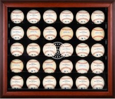 Vitrine logotipo Milwaukee Brewers mogno emoldurado 30 bolas 2020-presente, usado comprar usado  Enviando para Brazil