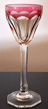 Liqueur glass cranberry for sale  SAFFRON WALDEN