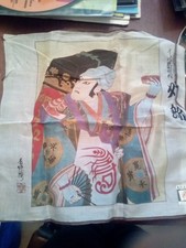 Japanisches seidentuch bemalt gebraucht kaufen  Berlin