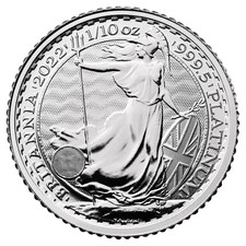 Britannia 2022 platinum for sale  BURY