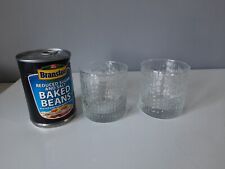 Clear textured glass for sale  SWINDON