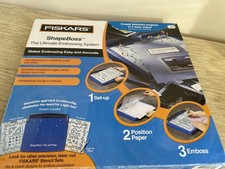 Fiskars shapeboss embossing for sale  WALLINGFORD