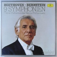 Usado, BERNSTEIN BEETHOVEN COMPLETE 9 SYMPHONIES DGG ED.1 8LP STEREO BOX 2740216 AS NEW comprar usado  Enviando para Brazil