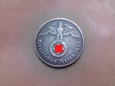 Reich pfennig 1937 usato  Italia